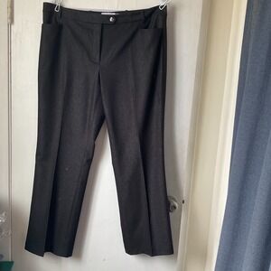 Calvin Klein Modern Fit Trousers Straight Leg Size 14 Office Workwear